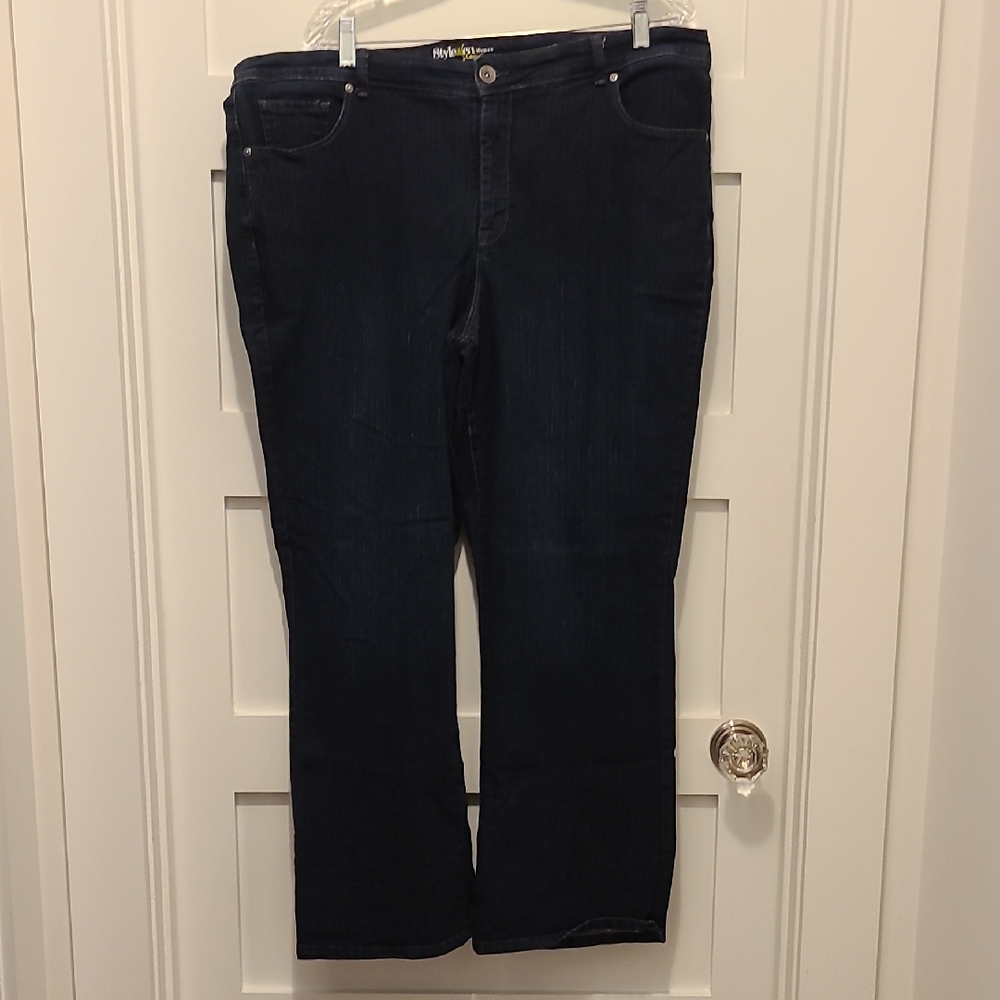 Style & Co. Dark Indigo Straight Leg Jeans